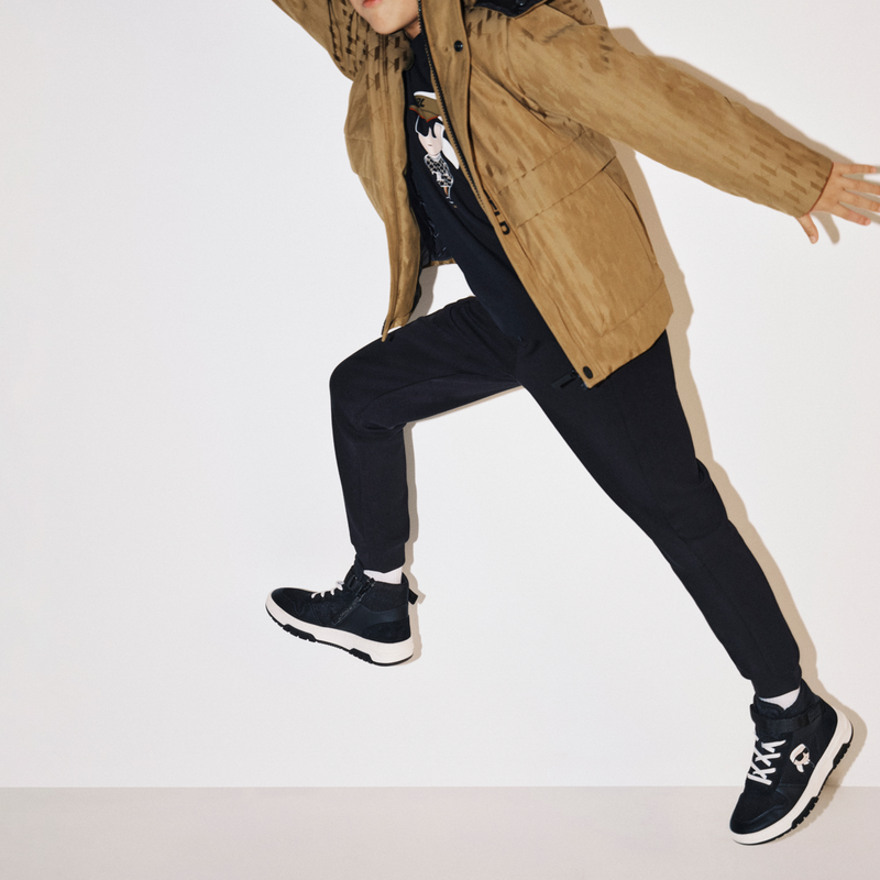 Press-Stud Sweatpants KARL LAGERFELD KIDS 
                        BOY