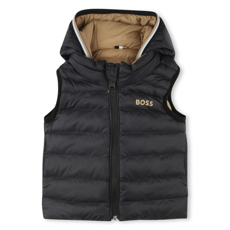 Hugo boss puffer vest discount