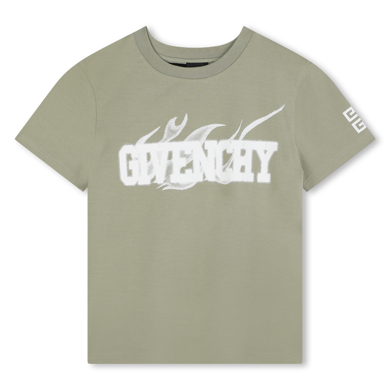 Tricolored Printed T-Shirt GIVENCHY 
                    BOY