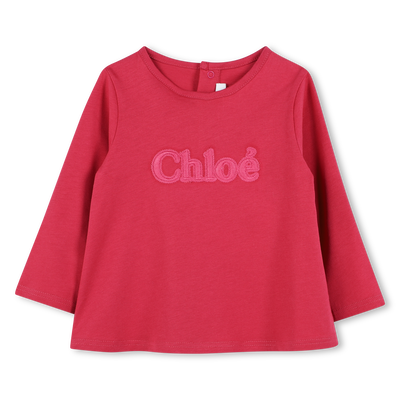 Embroidered Front Long-Sleeve CHLOE GIRL
