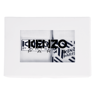 Set of 2 pairs of knitted socks KENZO KIDS UNISEX