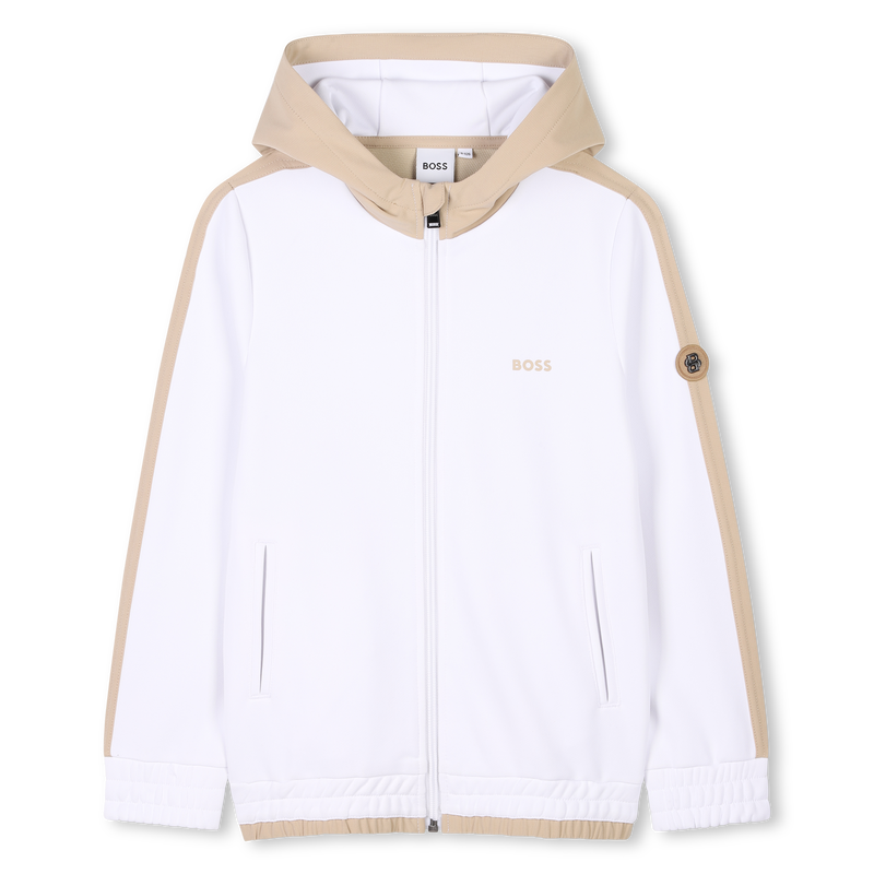 Bimaterial Sweatshirt BOSS 
                        BOY