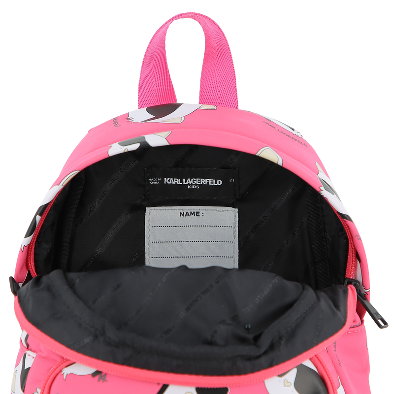 Small backpack KARL LAGERFELD KIDS 
                    GIRL