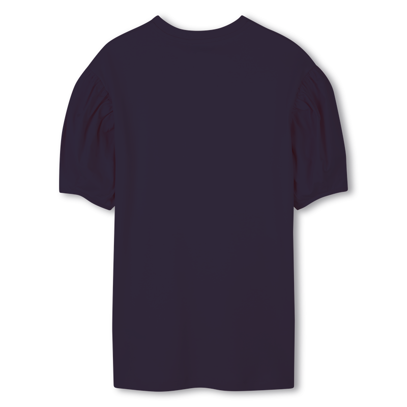 Straight puff-sleeved dress KENZO KIDS 
                        GIRL