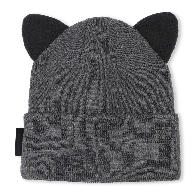 Fancy Ear Knit Hat KARL LAGERFELD KIDS 
                    GIRL