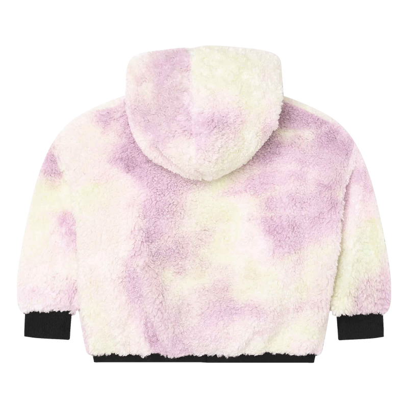 Fluffy fleece zip sweatshirt DKNY 
                    GIRL
