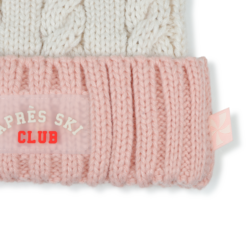 Knitted beanie KIDS AROUND 
                        GIRL