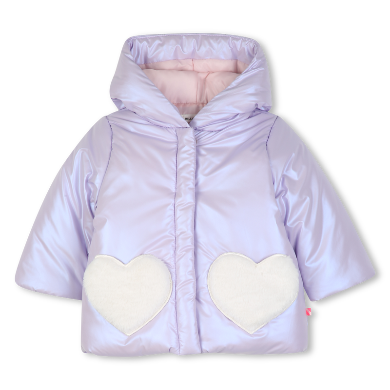 Hooded down jacket BILLIEBLUSH 
                        GIRL