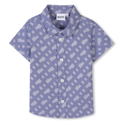 Short-sleeved cotton shirt BOSS BOY