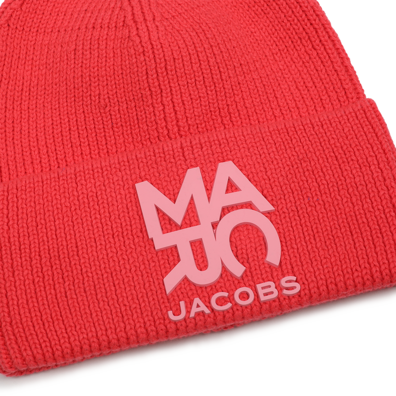 Knitted beanie MARC JACOBS 
                        GIRL