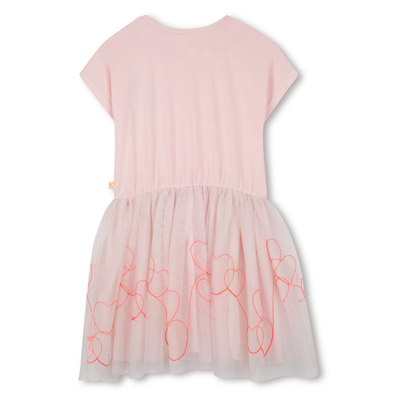 Bimaterial dress BILLIEBLUSH 
                    GIRL