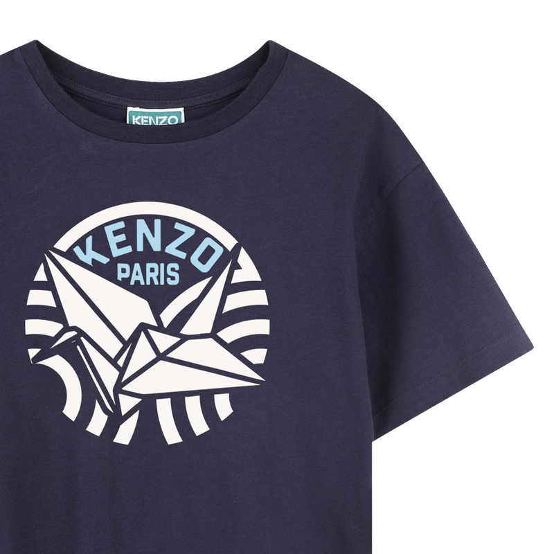 T-shirt with logo print KENZO KIDS 
                    GIRL