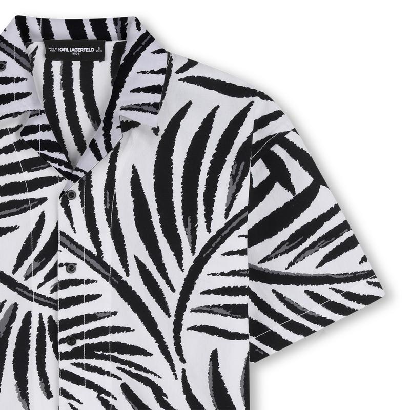Short-Sleeved Shirt KARL LAGERFELD KIDS 
                        BOY