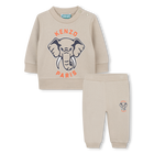 Sweatshirt and pants set in fleece KENZO KIDS 
                    UNISEX