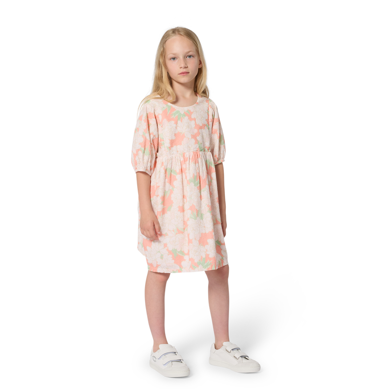 Balloon Sleeve Dress KENZO KIDS 
                        GIRL