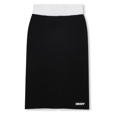 Reversible straight skirt DKNY GIRL
