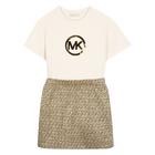 Short-sleeve dress MICHAEL KORS 
                    GIRL