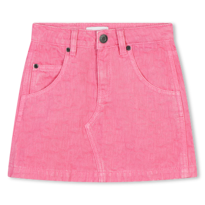 Cotton Jacquard Skirt MARC JACOBS GIRL