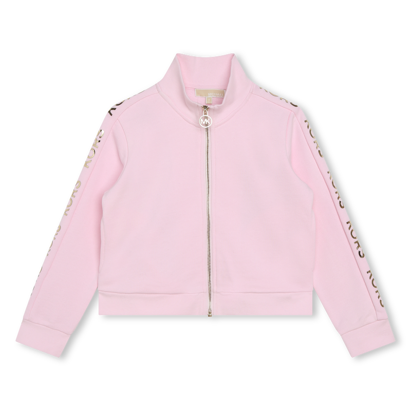 Fleece Tracksuit Top MICHAEL KORS 
                    GIRL