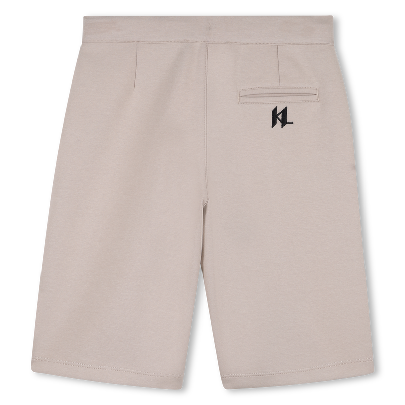 Elasticated Waist Bermudas KARL LAGERFELD KIDS 
                        BOY