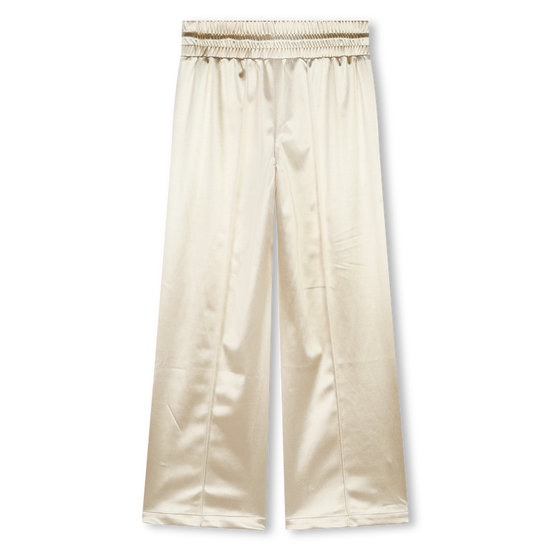 Wide-Leg Iridescent Trousers DKNY 
                    GIRL