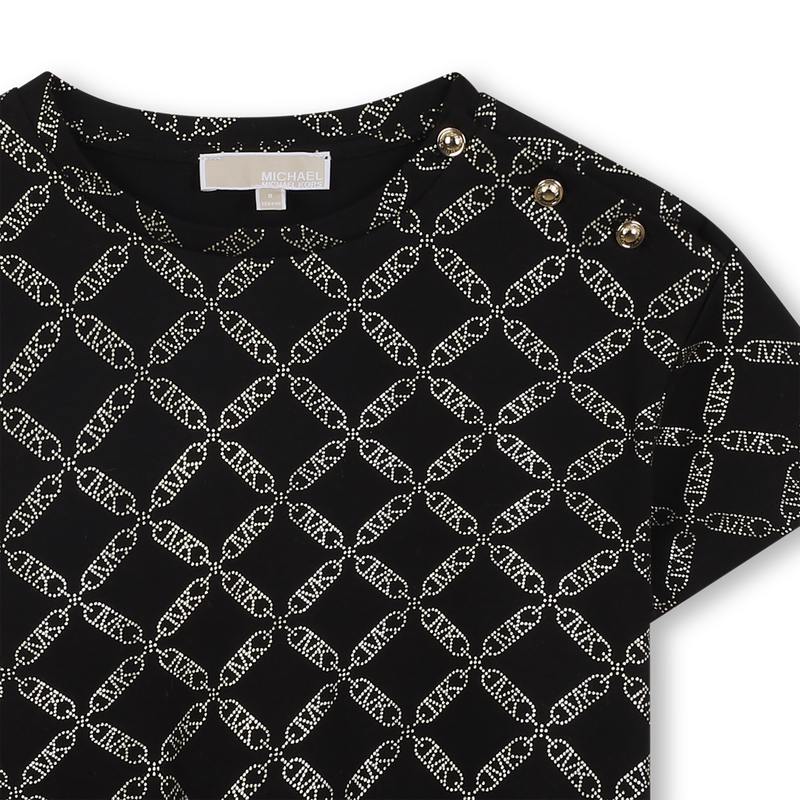 Short-sleeved jersey T-shirt MICHAEL KORS 
                    GIRL