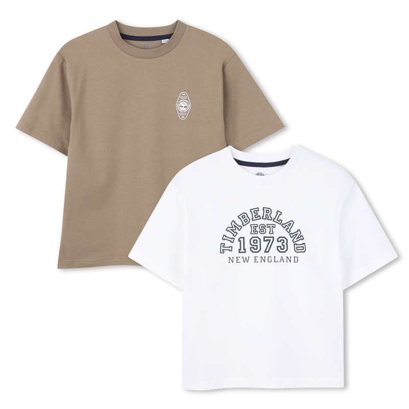 Pack of 2 T-shirts TIMBERLAND 
                    BOY