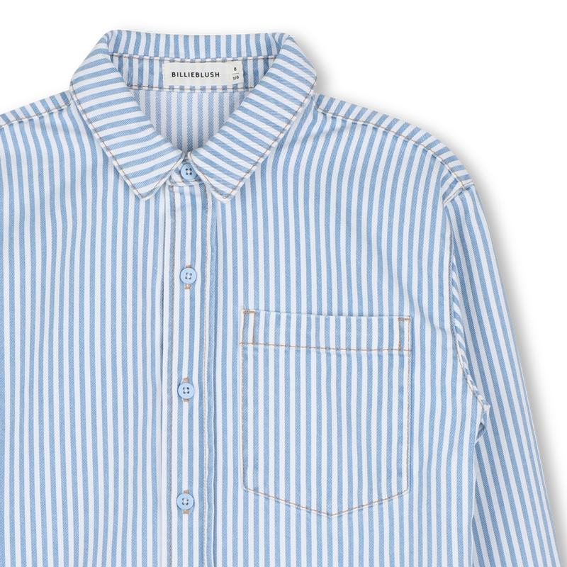 Striped cotton shirt BILLIEBLUSH 
                        BOY