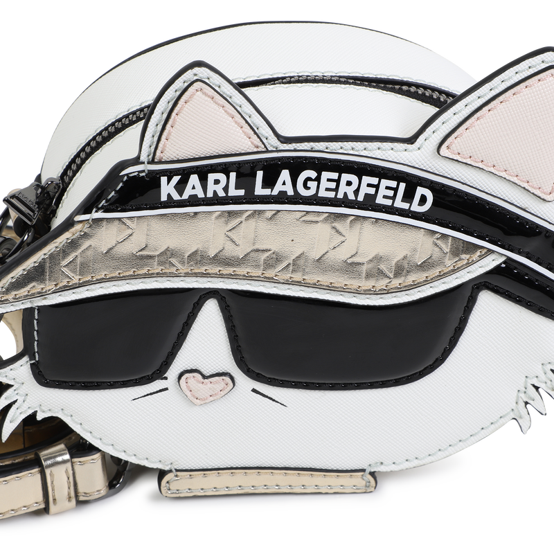 Coated fabric handbag KARL LAGERFELD KIDS 
                        GIRL