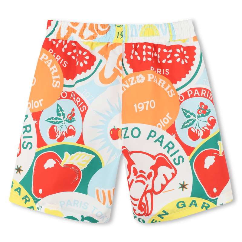Printed swim shorts KENZO KIDS 
                    BOY