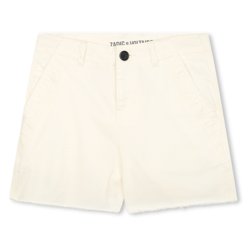 Embroidered Faded Shorts ZADIG & VOLTAIRE 
                    GIRL