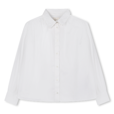 Cotton jacquard shirt GIVENCHY GIRL