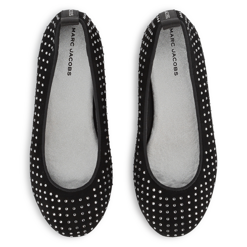 Leather ballet flats MARC JACOBS 
                    GIRL