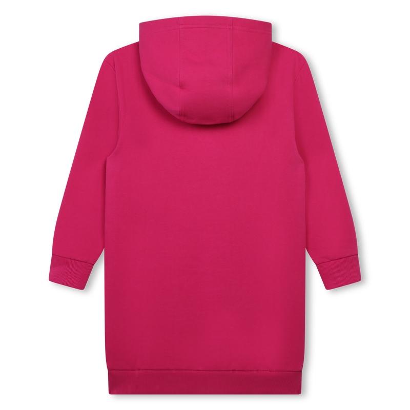Kangaroo Pocket Fleece Dress HUGO 
                    GIRL