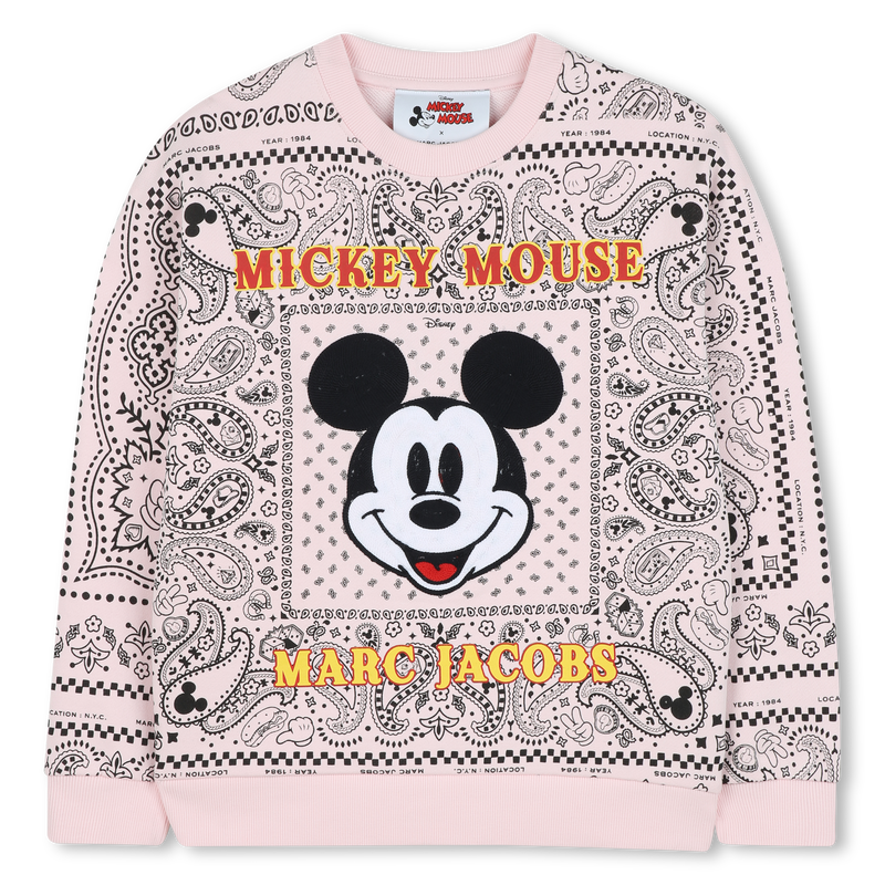 Cotton fleece sweatshirt MARC JACOBS 
                    UNISEX
