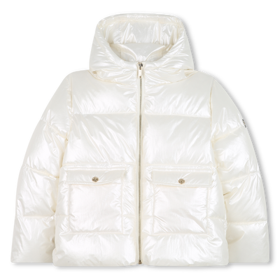 Hooded down jacket MICHAEL KORS GIRL