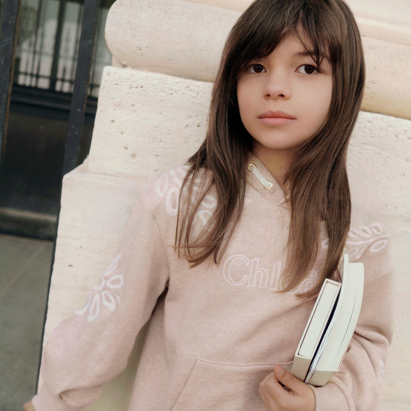 Hooded Fleece Dress CHLOE 
                    GIRL