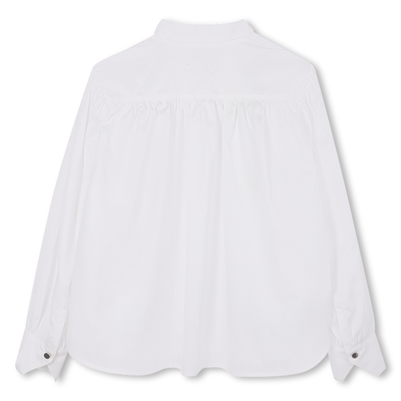 Cotton jacquard shirt GIVENCHY 
                        GIRL