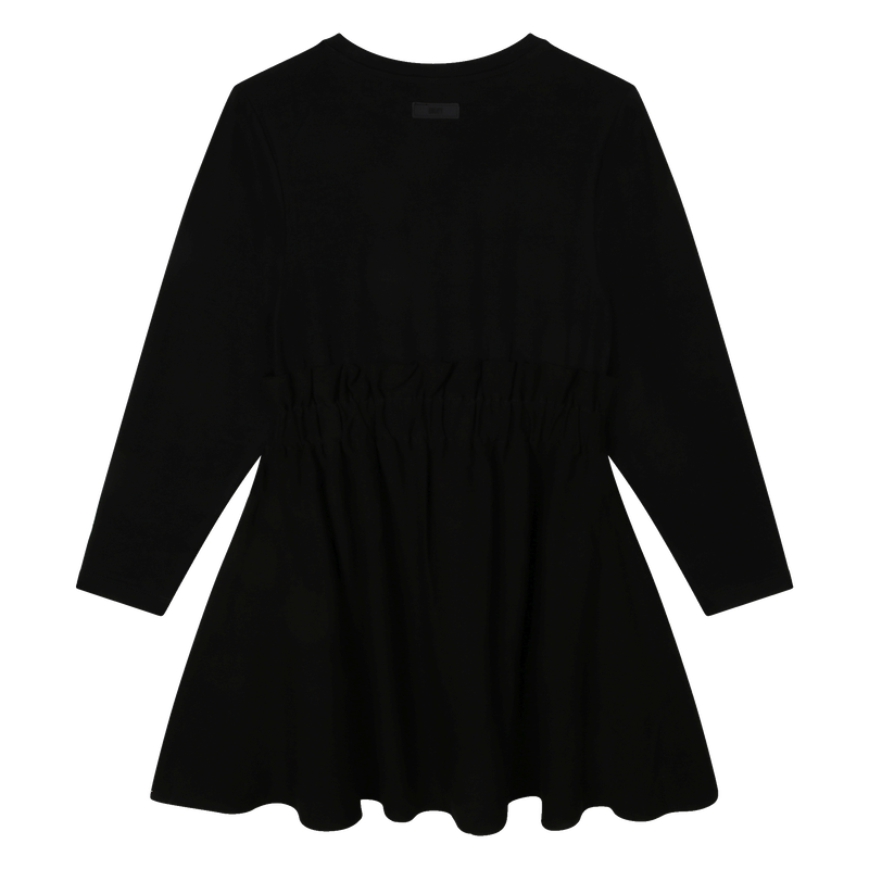 DKNY Ruffle waist dress