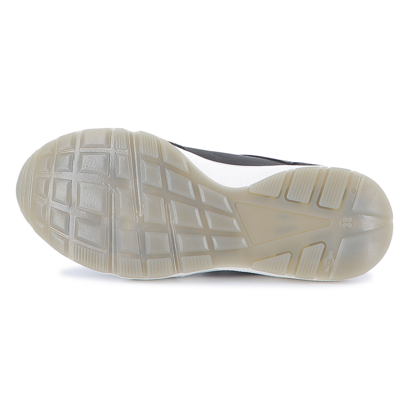 Faux and canvas sneakers BOSS 
                        BOY