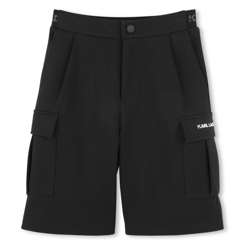 Bermuda shorts with pockets KARL LAGERFELD KIDS 
                        BOY