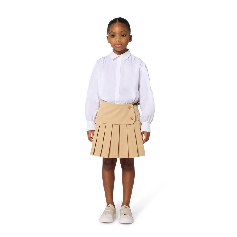 Cotton jacquard shirt GIVENCHY 
                        GIRL