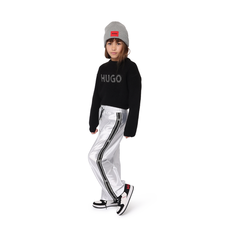 High-Top Lace-Up Sneakers HUGO 
                    BOY