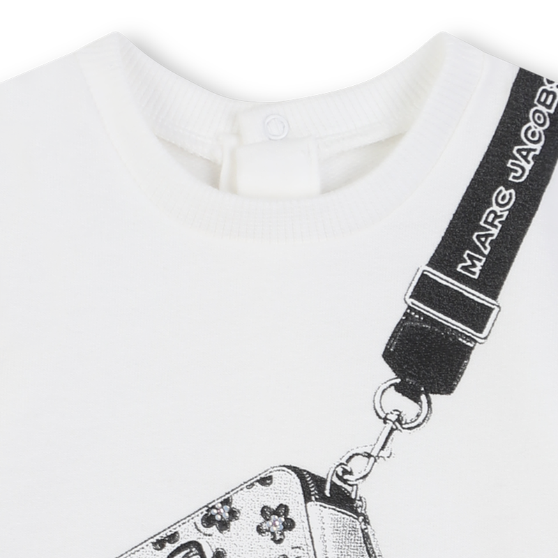 Cotton fleece dress MARC JACOBS 
                        UNISEX