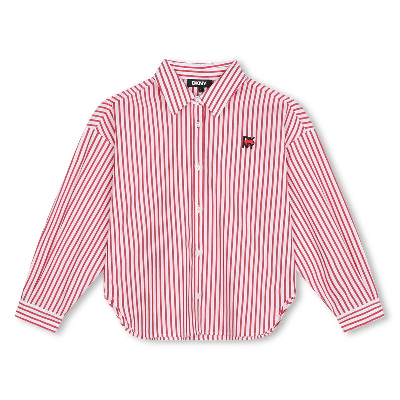 Printed Striped Shirt DKNY 
                        GIRL