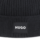 Faded knit hat HUGO 
                    UNISEX