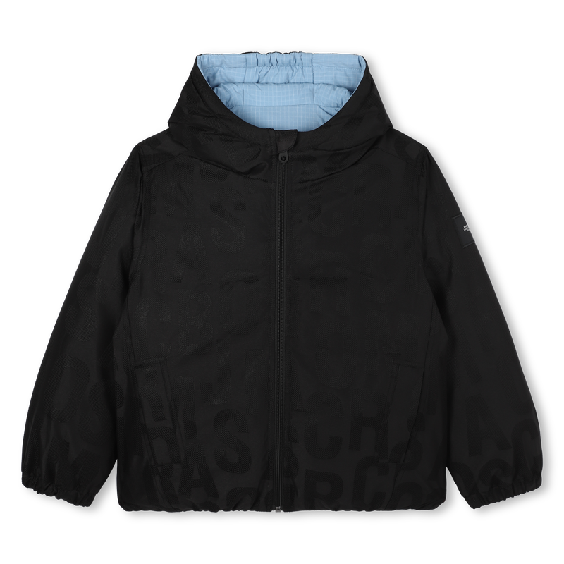 Reversible hooded puffer jacket MARC JACOBS 
                    BOY