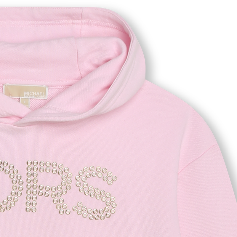 Hooded Fleece Sweatshirt MICHAEL KORS 
                    GIRL