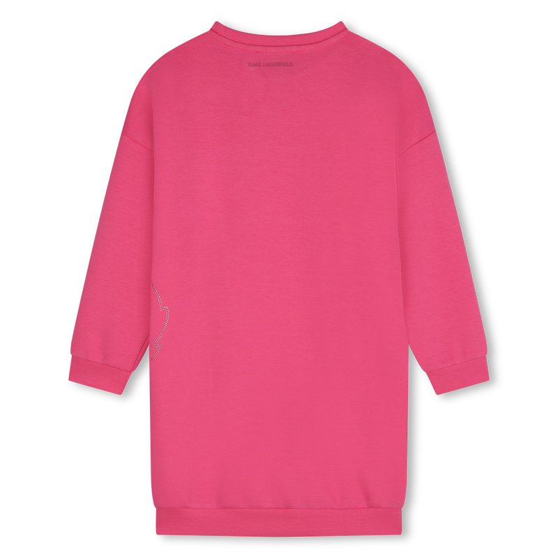 Straight Diamant&eacute; Dress KARL LAGERFELD KIDS 
                        GIRL
