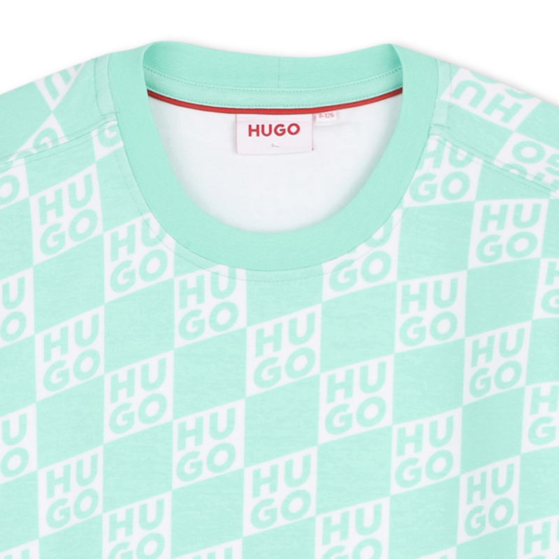 Short-Sleeved Dress HUGO 
                        GIRL